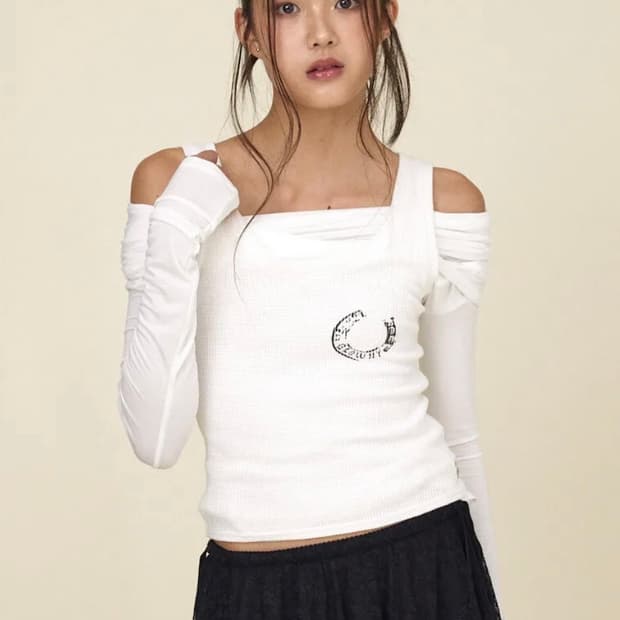 새상품) 글로니 rocky 와플 슬리브리스 L