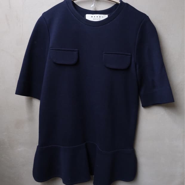 Marni 포켓 반팔 티셔츠 38