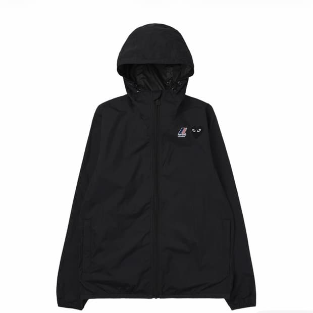 ((교신환영))꼼데가르송 까웨 바람막이