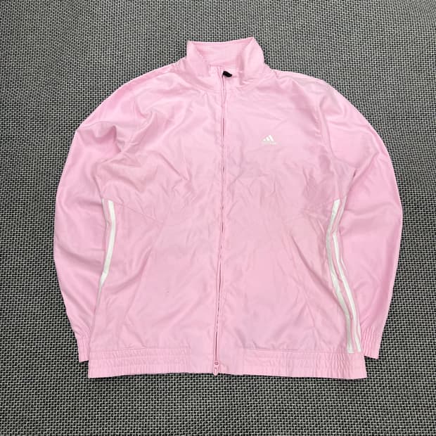 아디다스 딸기우유 바람막이