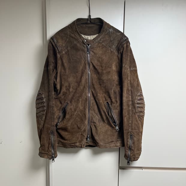 조르지오브라토 램스킨 바이커자켓