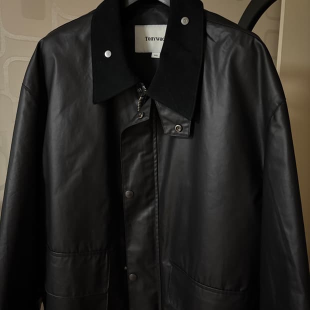토니웩 오일 코티드 자켓