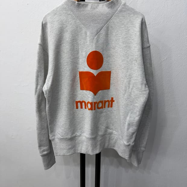 정품) 이자벨마랑 여성 모비 로고 맨투맨 스웻셔츠 34