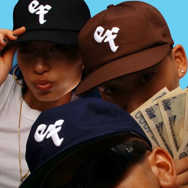 EXTNDED FAMILY Grandad Hat 모자 캡 브라운 블랙