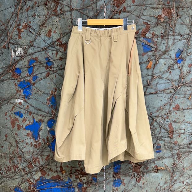 메르시보꾸 디키즈 벌룬 스커트