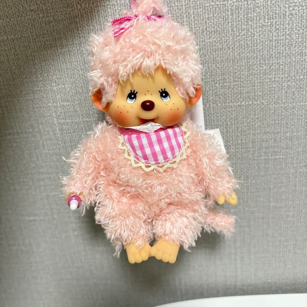 핑크 모코모코 몬치치키링