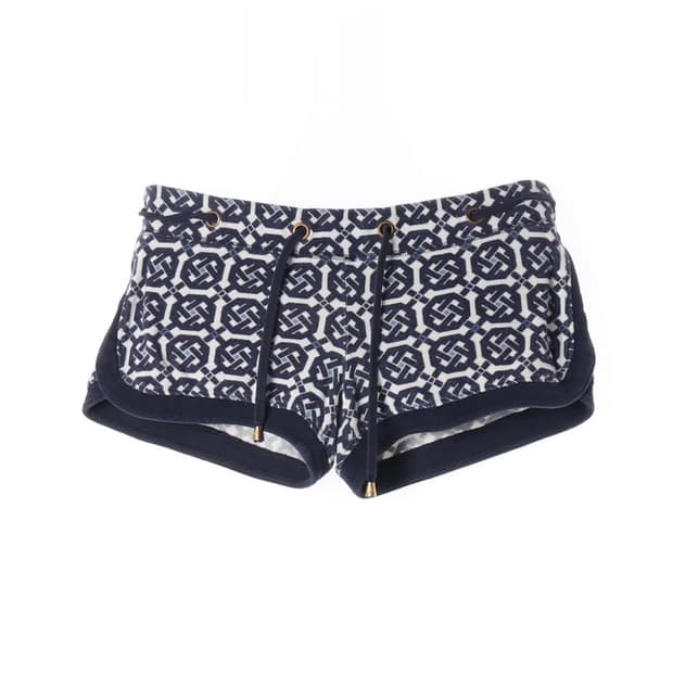 쥬시 꾸뛰르 지오메트릭 패턴 테리 쇼츠 S