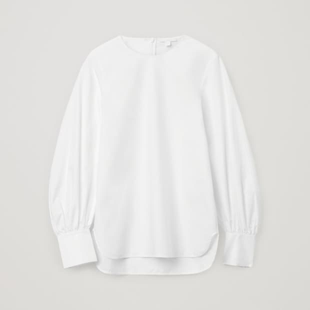 COS 코스 화이트 블라우스 32