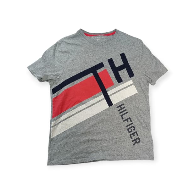 타미 패치워크 로고 반팔티