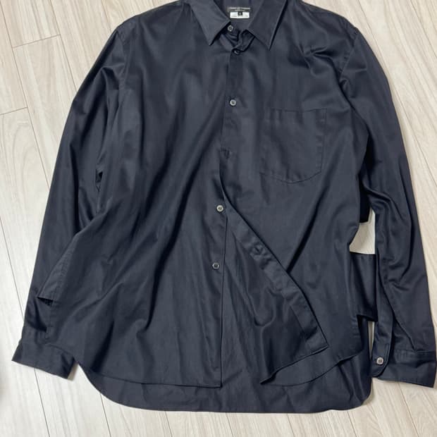 꼼데가르송 옴므플러스 셔츠 블랙