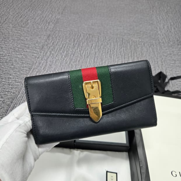 [특가][정품]구찌 실비 장지갑