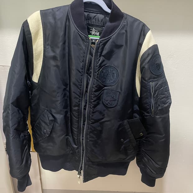 스투시X프라그먼트X알파인더스트리 25주년 ma1