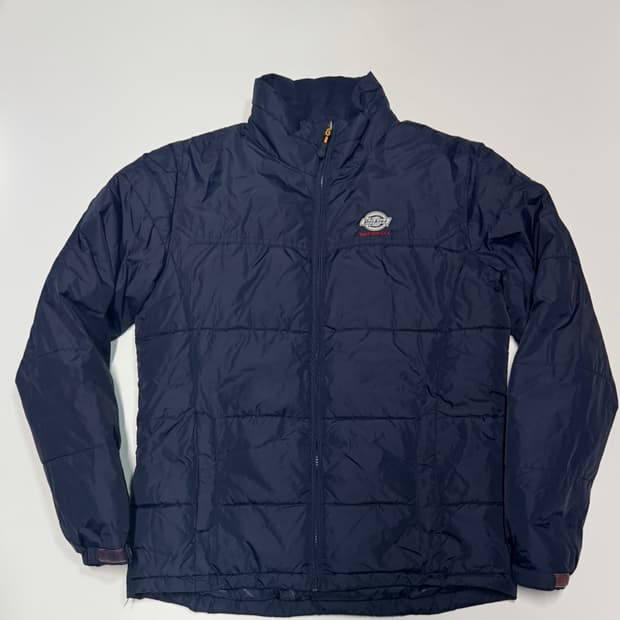 디키즈 Dickies 나일론 경량 패딩 점퍼 네이비
