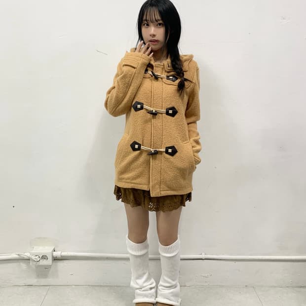 [J.N.R.D] 폭닥 머스타드 떡볶이 코트