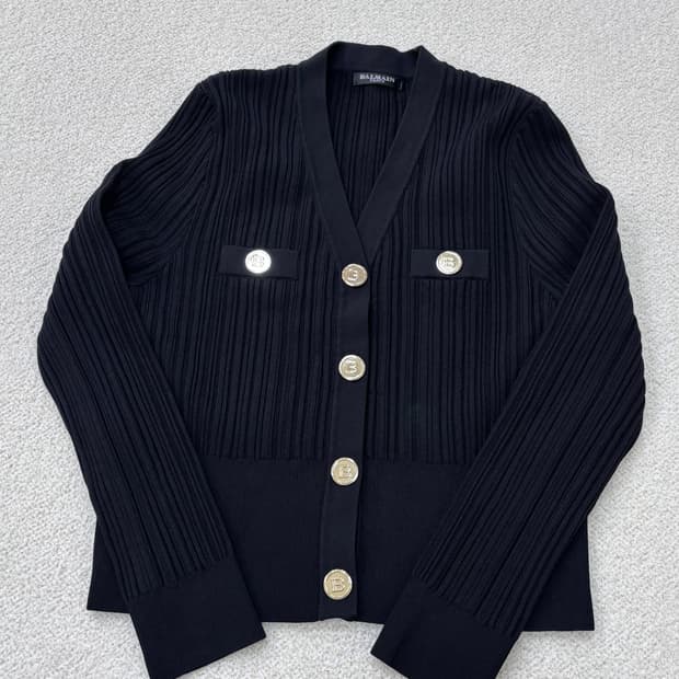 L 발망 골지 니트 가디건 0305E