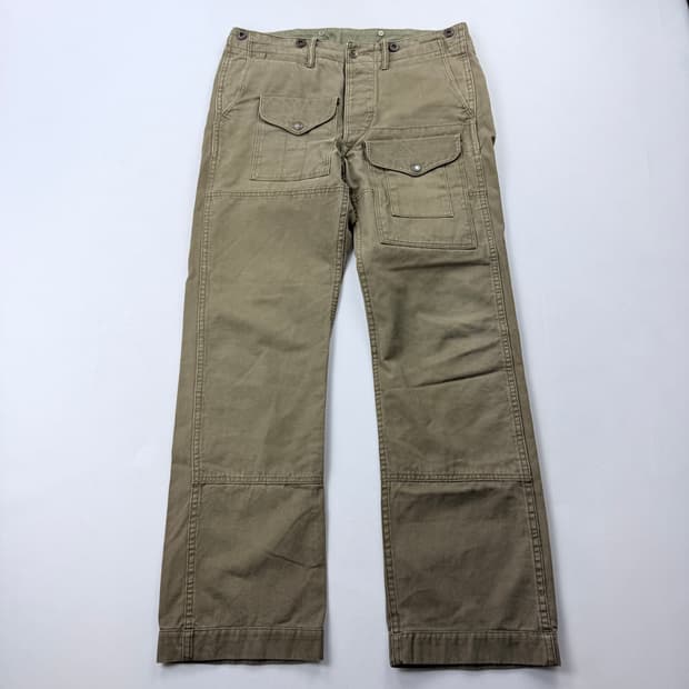 RRL 더블알엘 캔버스 유틸리티 포켓 팬츠