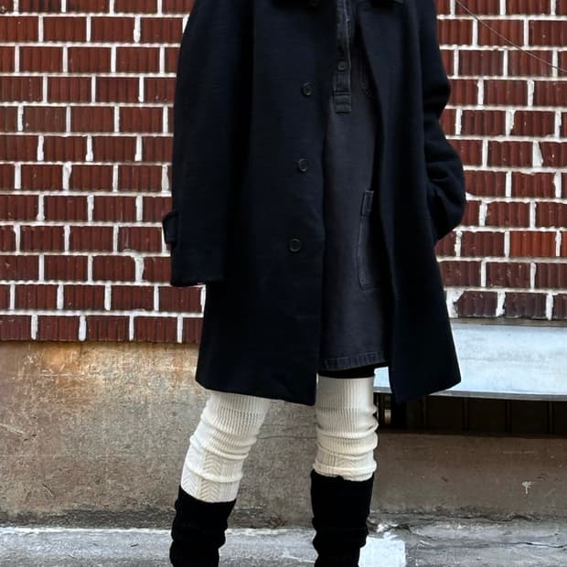 지방시 코트 폴로 가디건 아페쎄 흑청 원피스 코디