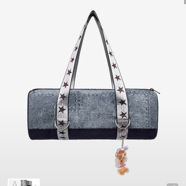 YB X Oliwa Ballerina mini Bag_DENIM