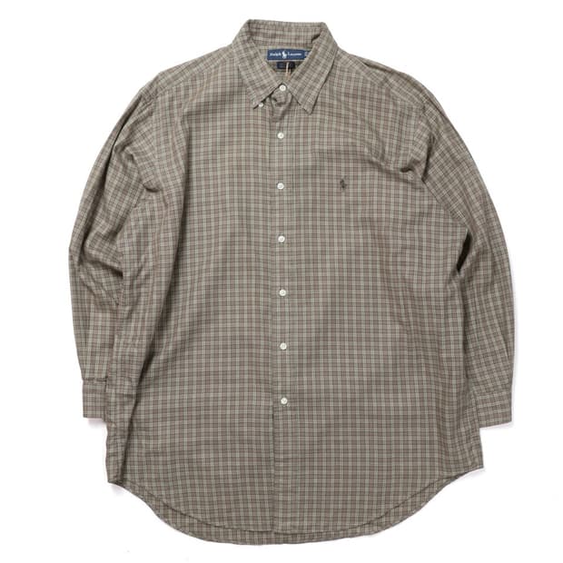 랄프로렌 Ralph Lauren  Check Pattern Shirt

