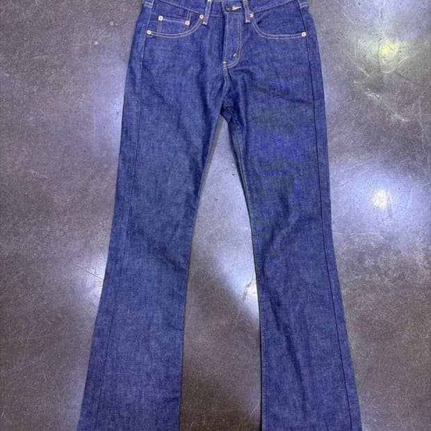 리바이스 558 슬림 부츠컷 플레어핏 인디고 데님팬츠 26