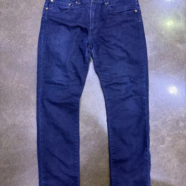 리바이스 511 슬림핏 다크네이비 스판덱스 혼방 데님팬츠 34