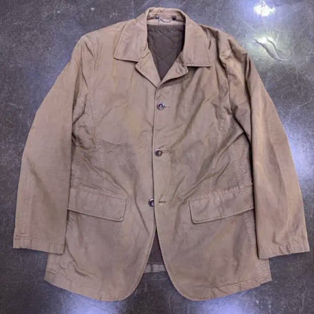 CP 컴퍼니 초어 워크자켓 코트 빈티지 브라운 103