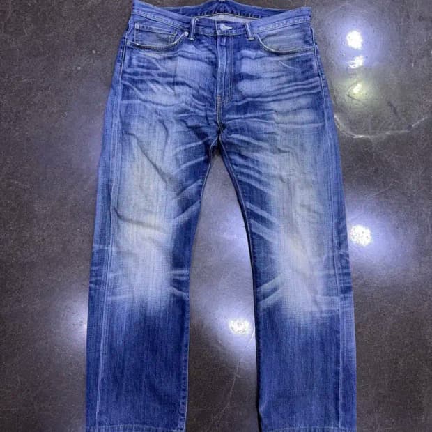 리바이스 505 레귤러 스트레이트핏 빈티지 데님팬츠 36