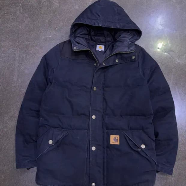 칼하트 더글라스 투웨이 후드 패딩 파카 점퍼 M