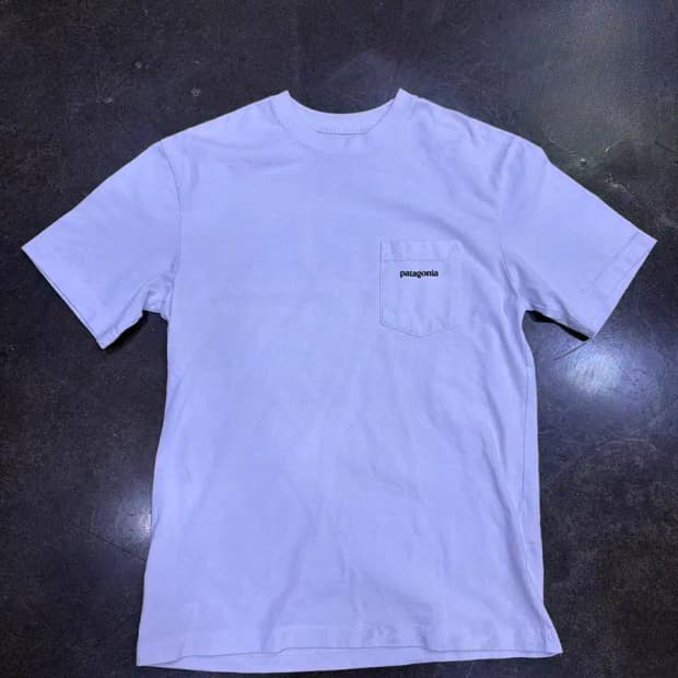 파타고니아 포켓 로고 반팔티셔츠 S
