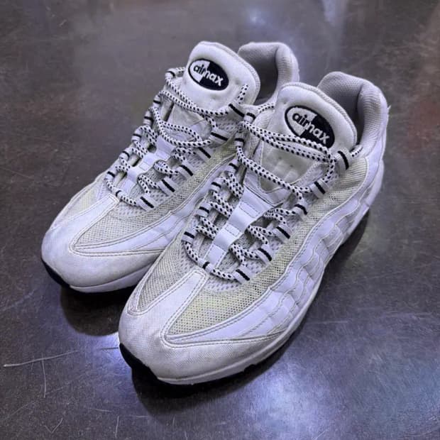 나이키 에어맥스95 화이트 스니커즈 슈즈 270