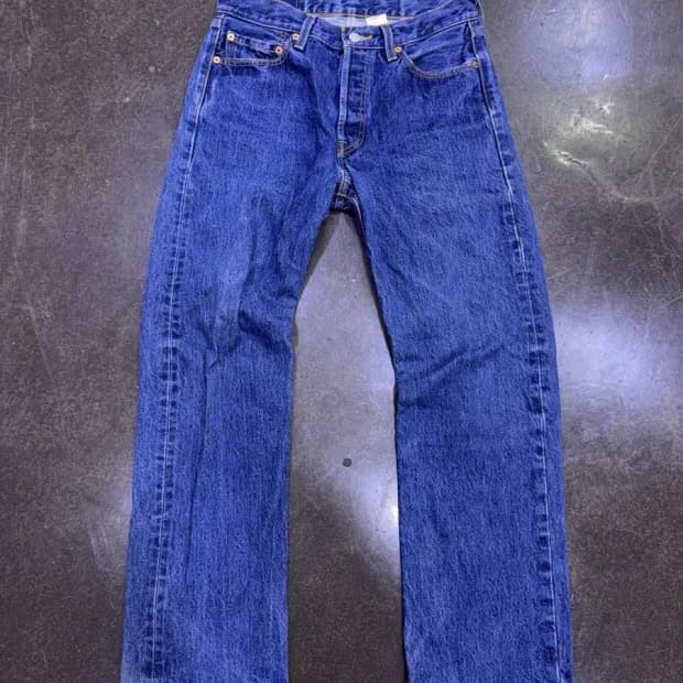 리바이스 501 레귤러핏 00's 멕시코 메이드 빈티지 데님팬츠 30