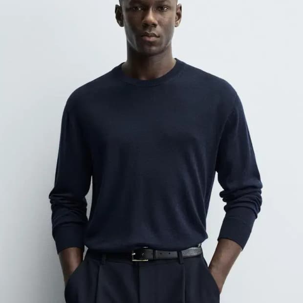 자라 비스코스 혼방 니트 스웨터 M