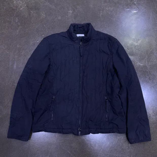 아르마니 익스체인지 알마니 바이커 패디드 패딩점퍼 L