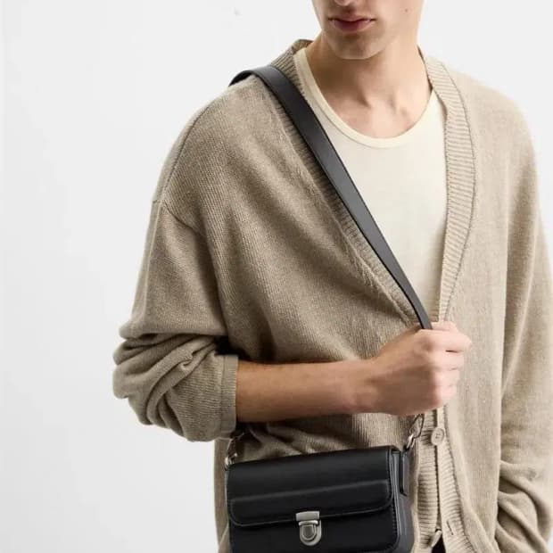 자라 블랙 미니 크로스바디 백 크로스백 가방