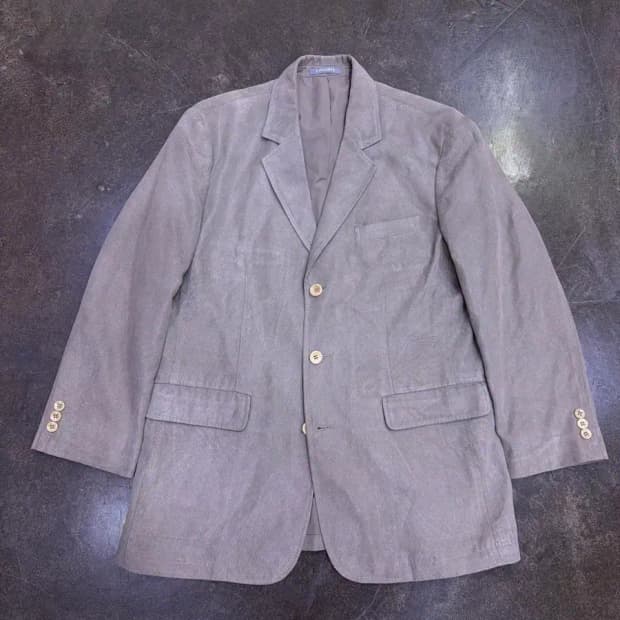 라코스테 코듀로이 캐쥬얼 싱글 3버튼 자켓 블레이저 95