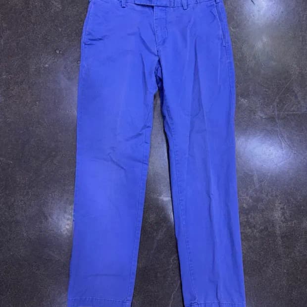 폴로 랄프로렌 스트레치 커스텀 핏 클래식 치노팬츠 블루 34