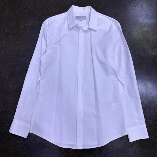 솔리드옴므 드레스 화이트 셔츠 48