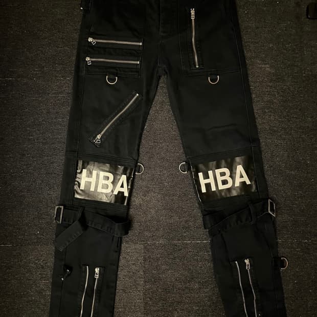 후드바이에어 본디지팬츠