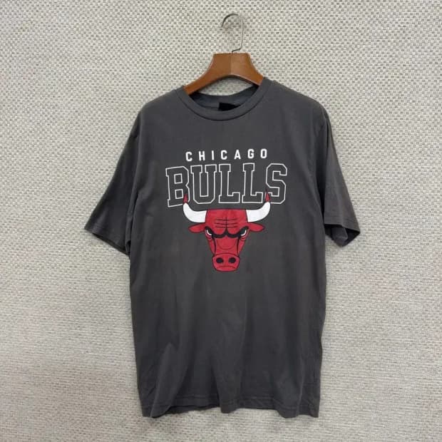만원샵 NBA 시카고 불스 빅로고 캐주얼 반팔티 100 M03014