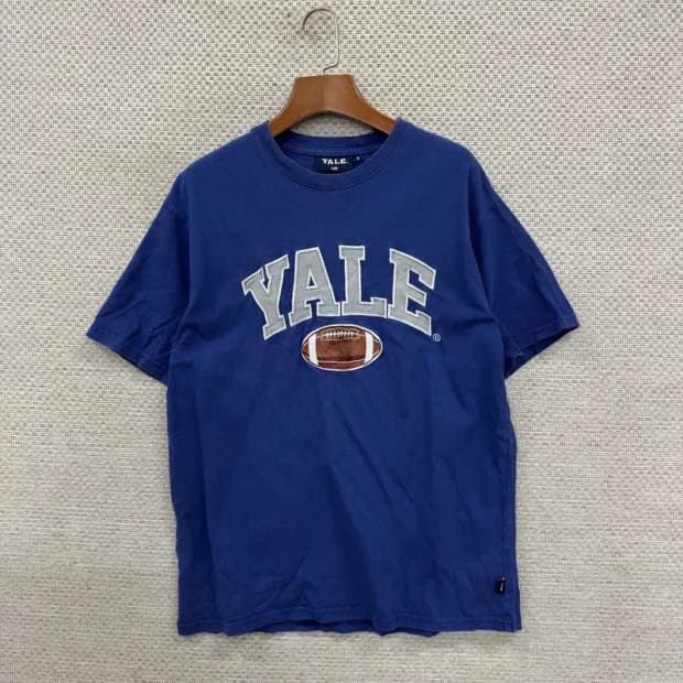 만원샵 예일 YALE 자수 빅로고 반팔티 95 M03124