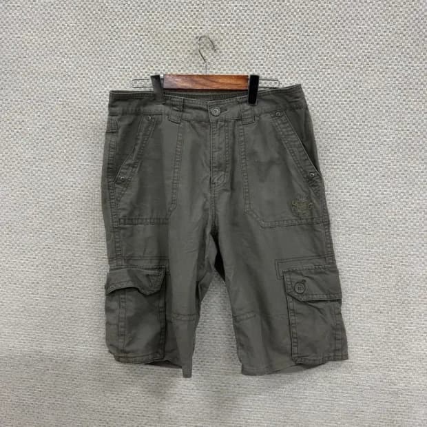 만원샵 빈티지 카고팬츠 반바지 31인치 M03145