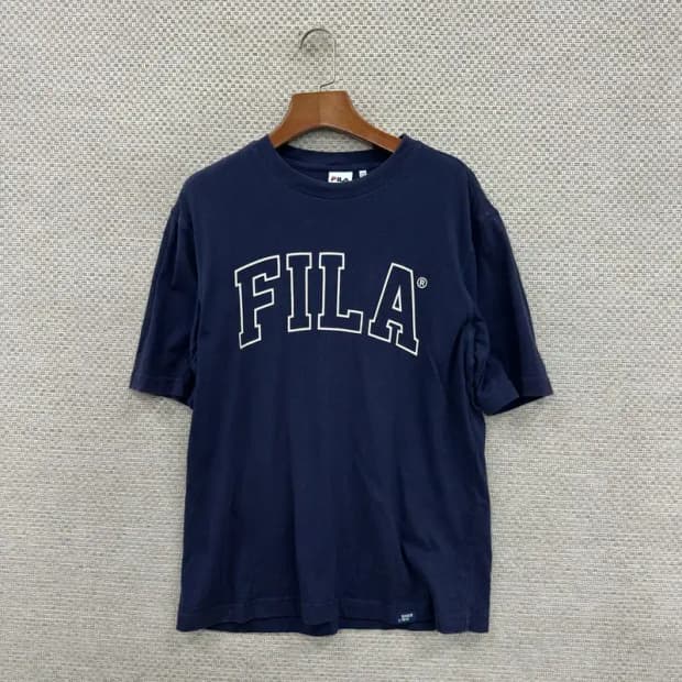 만원샵 필라 FILA 빅로고 캐주얼 반팔티 95 M03207