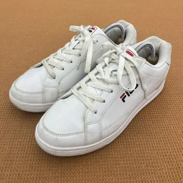 필라 캐주얼 화이트 스니커즈 운동화 260 G04759