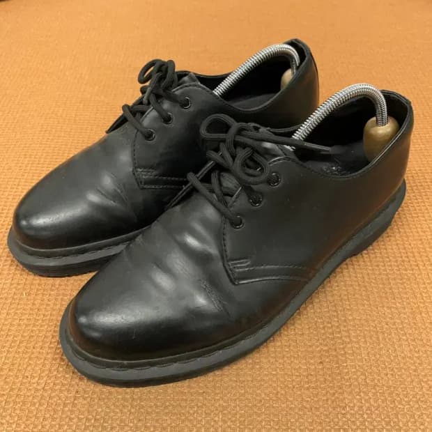 닥터마틴 14345 3홀 블랙 구두 UK7 G08403