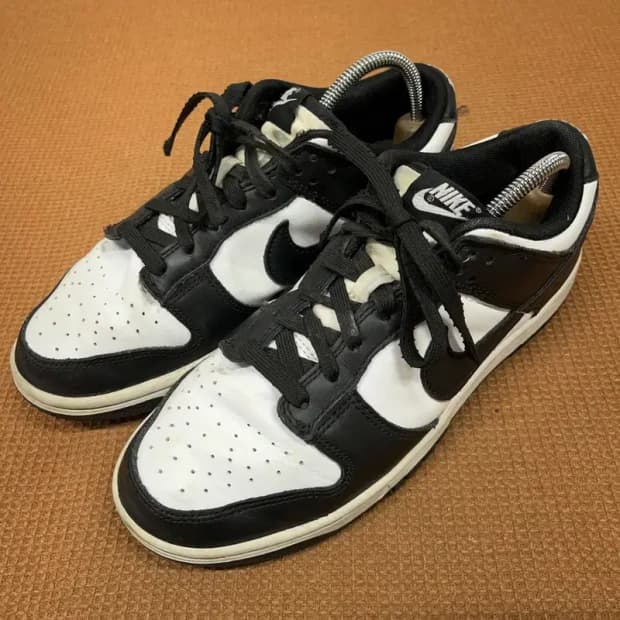 나이키 덩크 범고래 로우 레트로 블랙 스니커즈 250 G08544