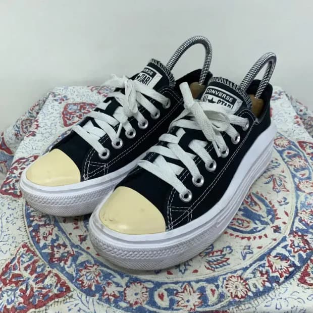 컨버스 올스타 무브 블랙 스니커즈 225 E00066