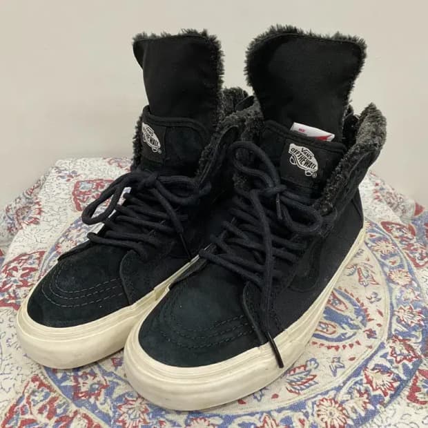 반스 스케이트 하이 집업 스니커즈 운동화 250 E00106