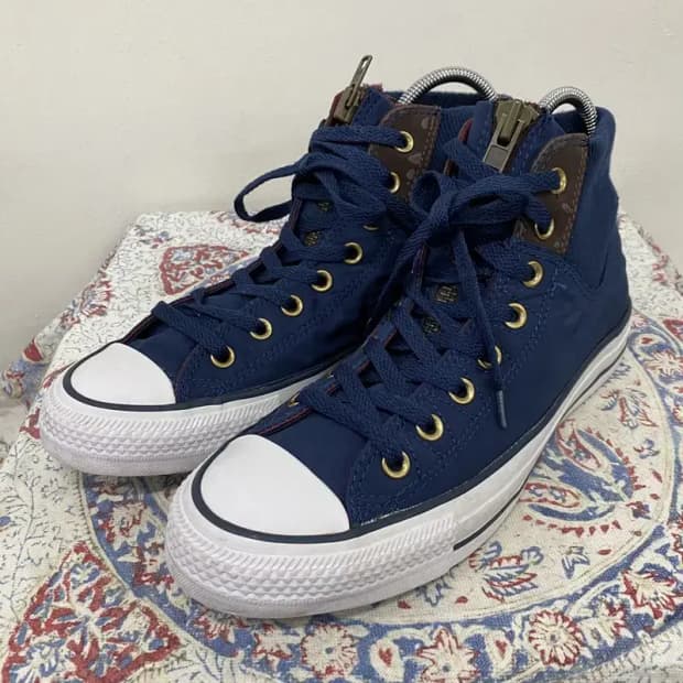 컨버스 척테일러 하이 집업 스니커즈 운동화 270 E00142