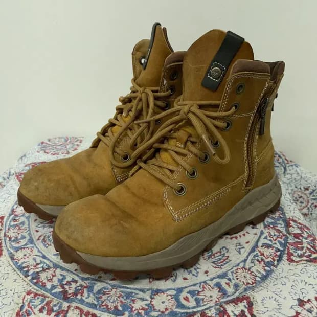 팀버랜드 빈티지 휘트 누벅 부츠 250 E00226