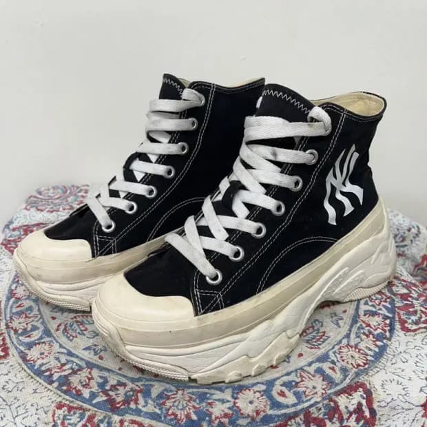 MLB 청키 하이 뉴욕양키스 스니커즈 운동화 240 E00291